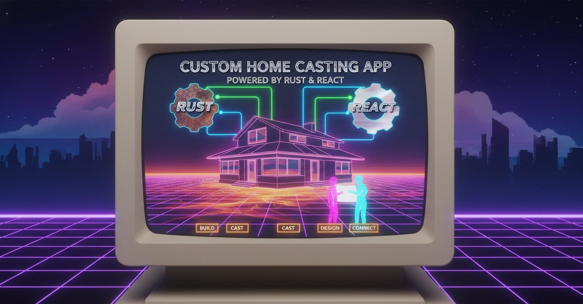 Building a Custom Home Casting App with Rust and React