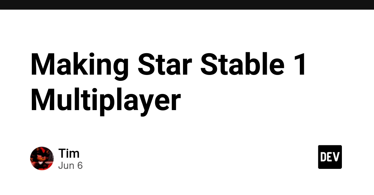 Making Star Stable 1 Multiplayer
